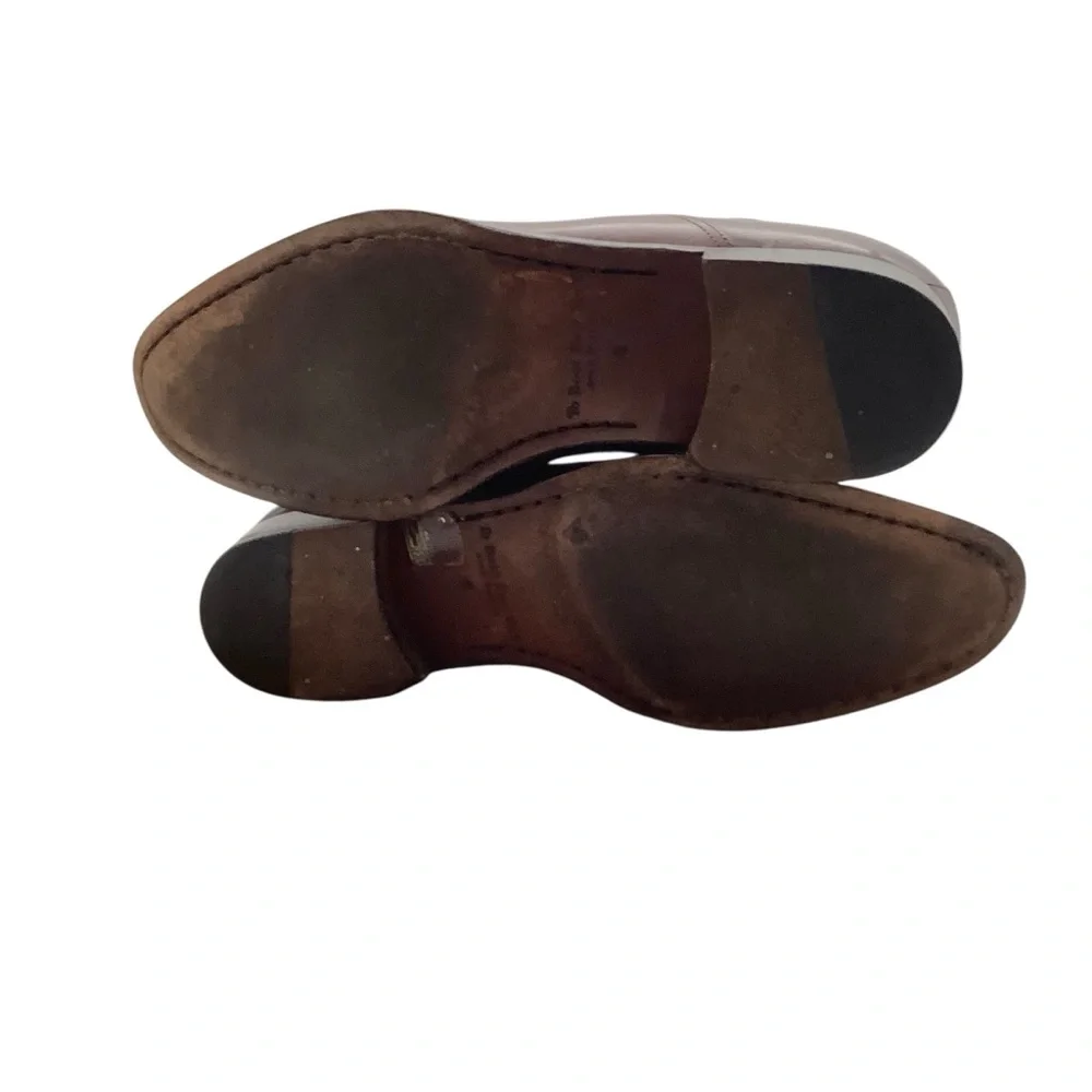 Adam DERRIC To Boot New York Classic Brown Leather Men's Shoes size‎ 8